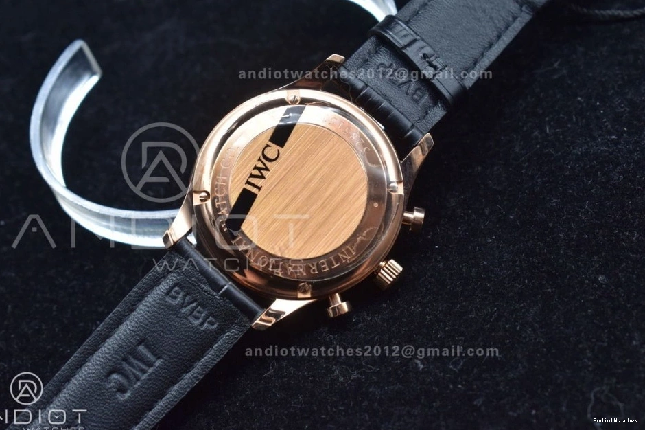 Genuine) Strap Best A7750 IW371482 as Black 444 Practical on Portuguese 1:1 Leather Edition (Same Thickness ZF Chrono 0115